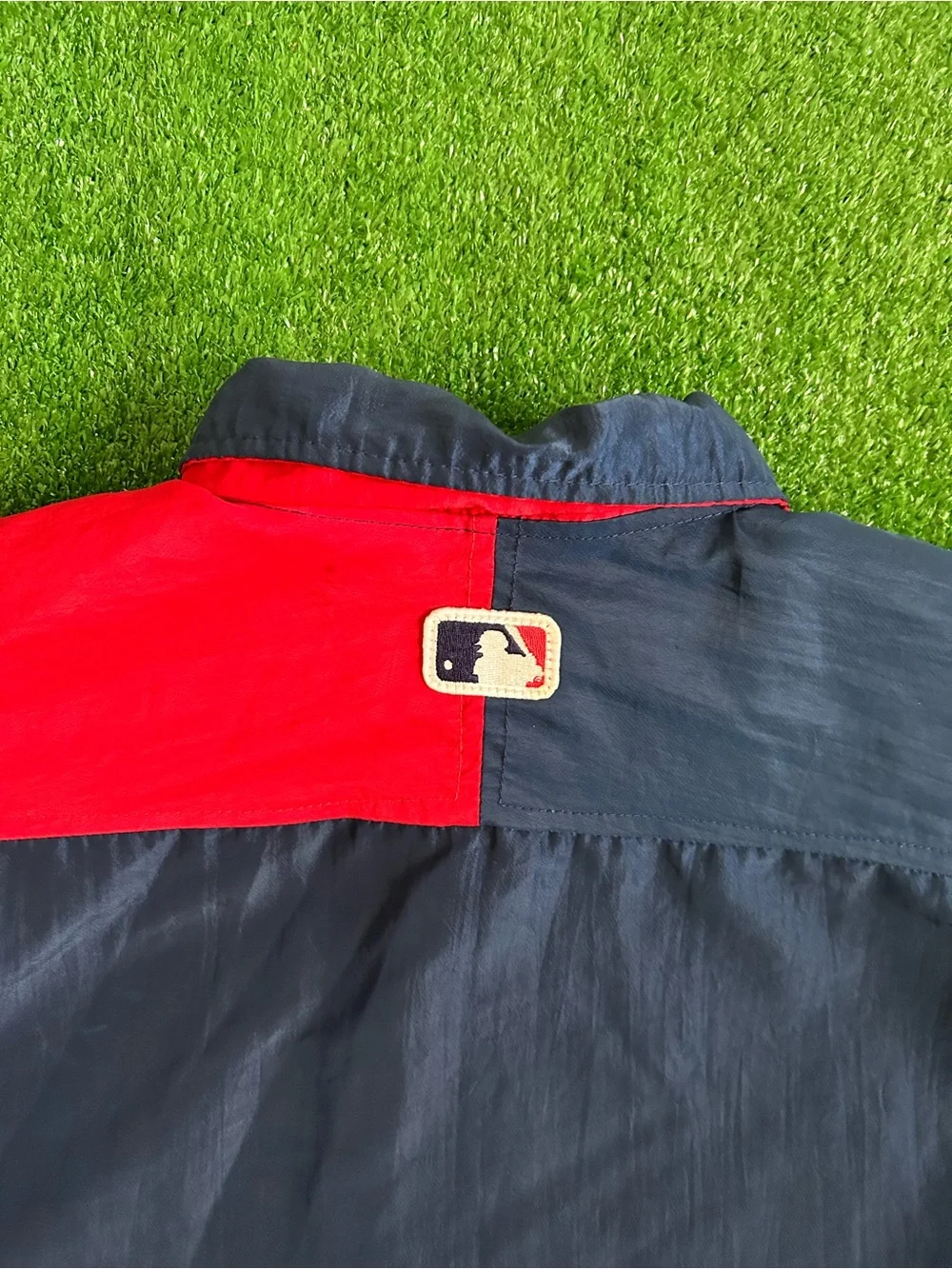 Diamond Supply Co. Navy & Red 'Indians' Varsity Bomber Jacket